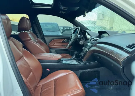 2012 Acura Mdx Advance z USA, uszkodzony, nr VIN 2HNYD2H65CH536450